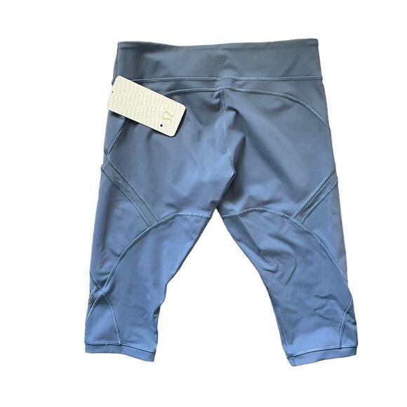NWT LULULEMON Cool To Street Crop Blue Size 10 - Picture 3 of 9